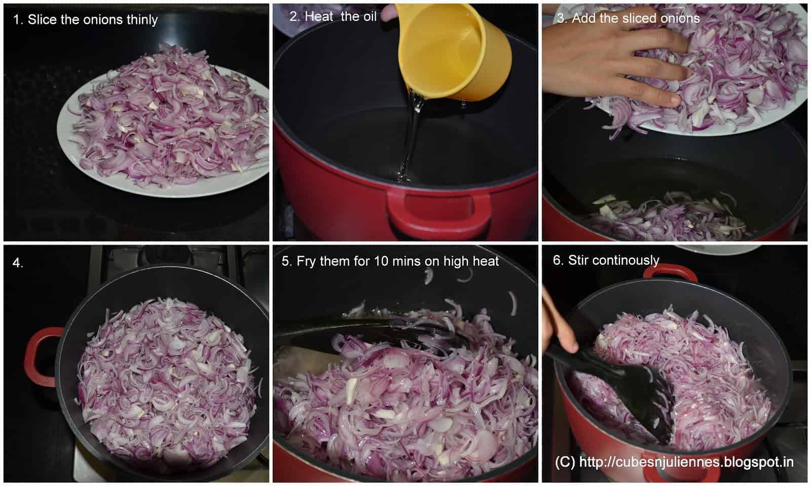 How to Make Fried Onions (Crispy Onions/Birista) - Alphafoodie