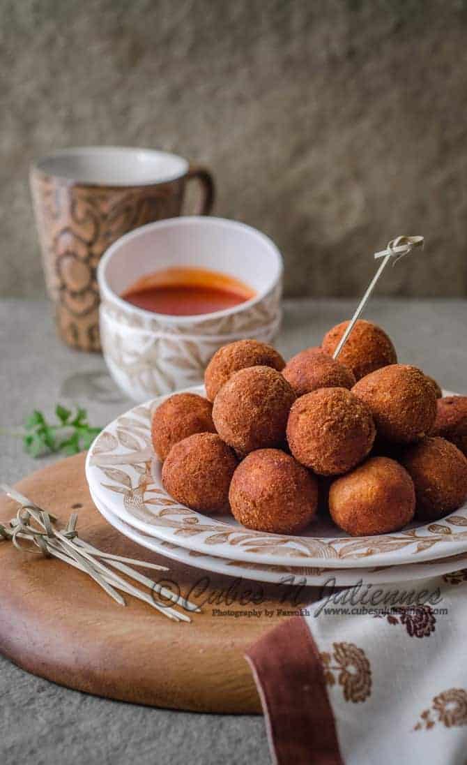 Tandoori Chicken Cheese Balls, Ramadan Recipes