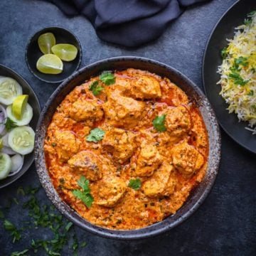 Tandoori Murgh Tikka Masala recipe. Restaurant style chicken tikka masala