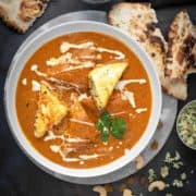 restaurant style paneer pasanda recipe step by step (stuffed paneer curry recipe)