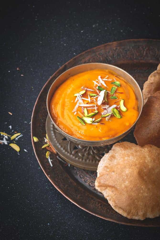 Gujarati Aamras Recipe, Indian Mango Pulp, Mango Ras, aamras puri