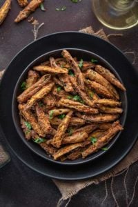 kurkuri bhindi recipe, bhindi kurkuri, fried okra, okra fry, crispy bhindi fry, karari bhindi