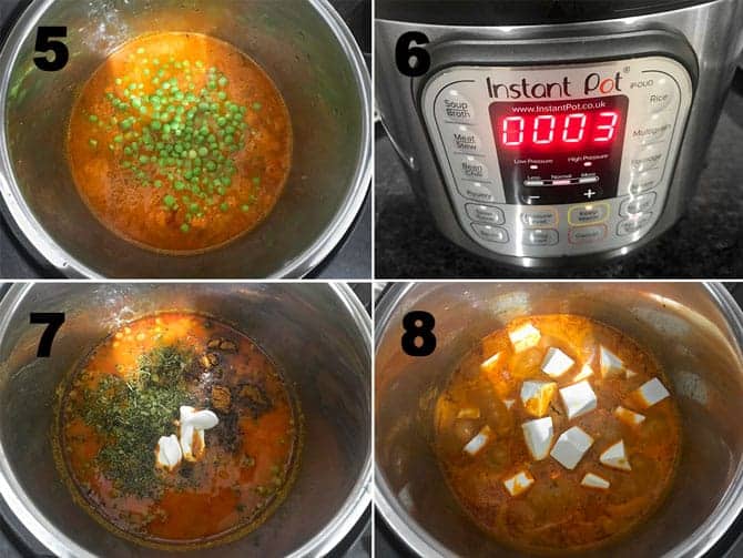 Matar Paneer Recipe   Homemade Matar Paneer - 76
