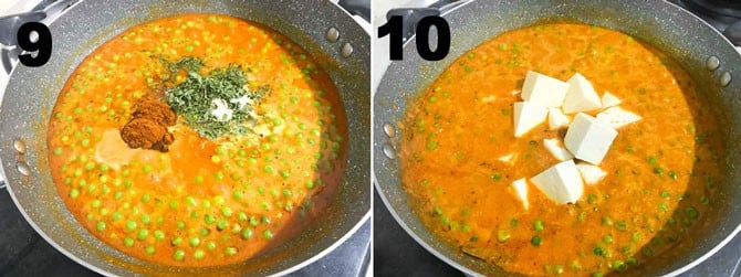 Matar Paneer Recipe   Homemade Matar Paneer - 38