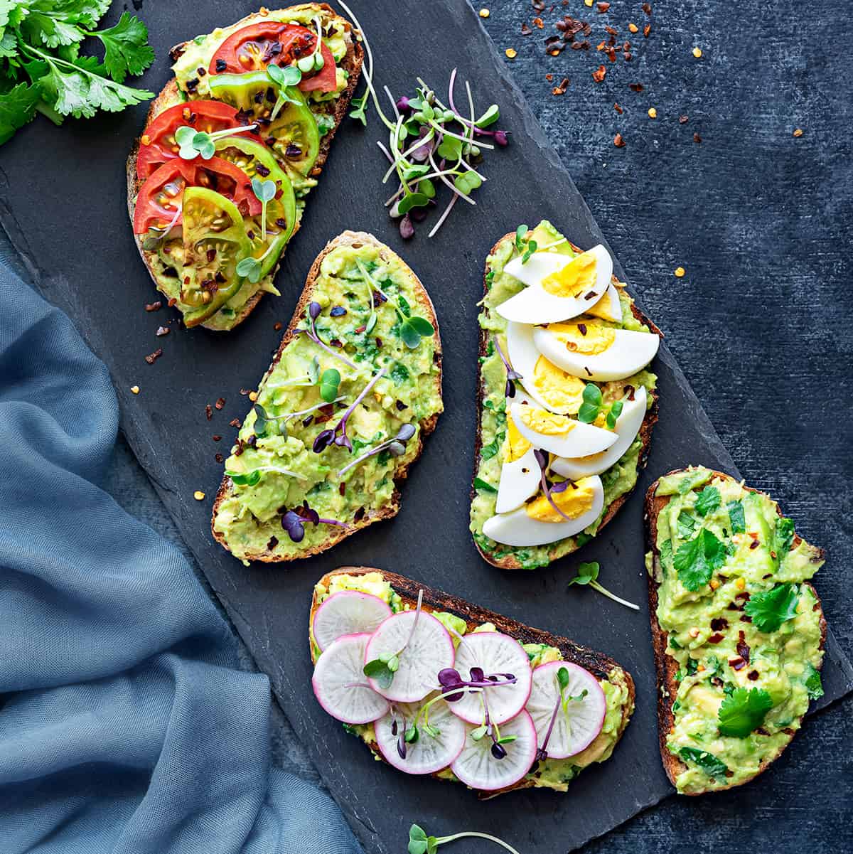 6 ways to rock avocado toast