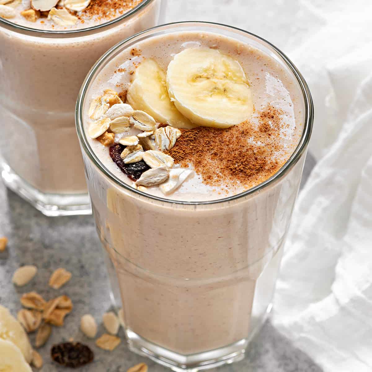 Healthy Breakfast Smoothie Recipe - Cubes N Juliennes