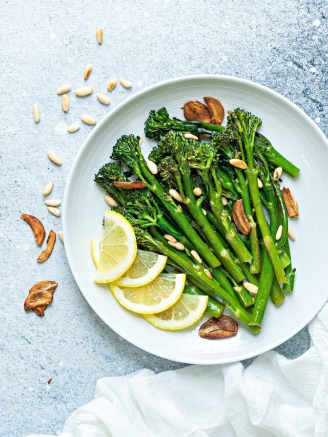 Sauteed Broccolini With Garlic Butter Recipe Story