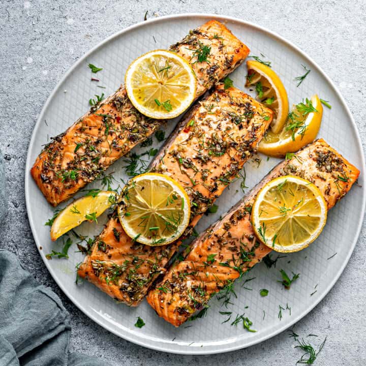 Oven Baked Salmon Recipe Easy, Healthy - Cubes N Juliennes