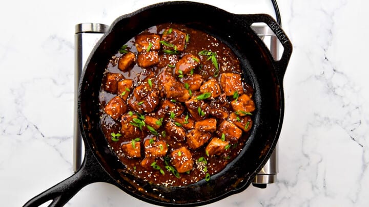Asian Salmon with Sesame Ginger Soy Sauce - Cubes N Juliennes