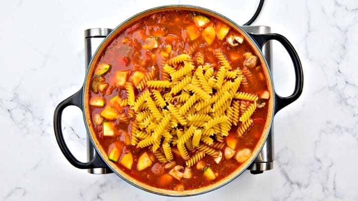 Vegetable Pasta Recipe (Easy One-Pot Dinner)