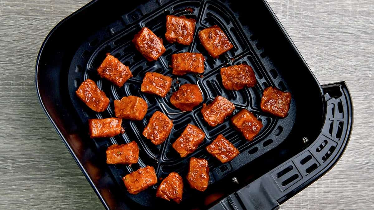 Air Fryer Salmon Bites  10 Minute Recipe  - 74