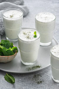 Ayran - Turkish Yogurt Drink Recipe - Cubes N Juliennes